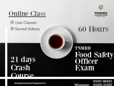 TNMRB FSO Exam 2025-26 >> Food Safety Officer exam - All In One